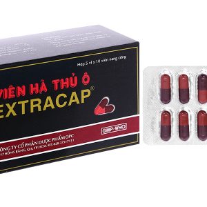 Viên Hà Thủ Ô Extracap trị suy nhược, tóc bạc sớm (5 vỉ x 10 viên)