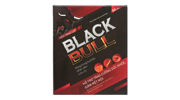 Viên Tăng Lực Black Bull hỗ trợ tăng cường sức khỏe hộp 60 viên