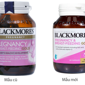 Blackmores Pregnancy & Breast - Feeding Gold dưỡng chất cho bà bầu lọ 60 viên