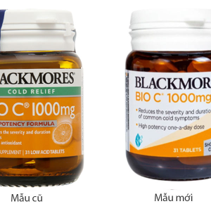 Blackmores Bio C 1000mg hỗ trợ tăng đề kháng lọ 31 viên