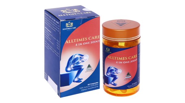 Alltimes Care 4 In One Joint giảm đau khớp, thoái hóa khớp chai 60 viên