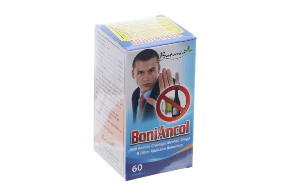 BoniAncol hỗ trợ quá trình cai rượu, giải rượu, bảo vệ gan chai 60 viên