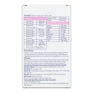 Elevit bổ sung vitamin cho phụ nữ mang thai hộp 30 viên