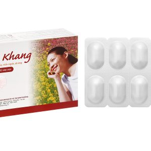 Phụ Bì Khang hỗ trợ giảm mề đay, mẩn ngứa hộp 30 viên