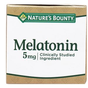 Nature’s Bounty Melatonin giúp điều hòa giấc ngủ lọ 60 viên