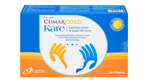 Cumargold Kare tăng đề kháng, hỗ trợ giảm nguy cơ ung bướu hộp 30 viên