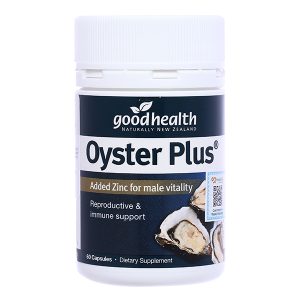 Goodhealth Oyster Plus tăng miễn dịch, sinh lực cho nam chai 60 viên