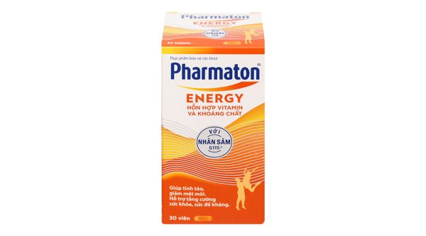 Pharmaton Energy bổ sung năng lượng lọ 30 viên