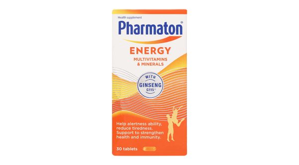 Pharmaton Energy bổ sung năng lượng lọ 30 viên