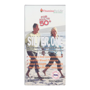 Silver One bổ sung vitamin và khoáng chất cho người trên 50 tuổi lọ 60 viên