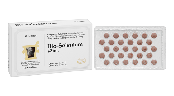 Pharma Nord Bio-Selenium + Zinc giúp chống oxy hóa và tăng cường sức đề kháng hộp 30 viên