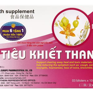 Tiêu Khiết Thanh hỗ trợ giảm viêm đường hô hấp hộp 30 viên