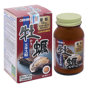 Orihiro tinh chất hàu tươi hỗ trợ tăng cường sinh lý nam hộp 120 viên