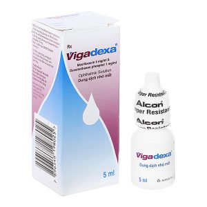 Dung dịch nhỏ mắt Vigadexa trị nhiễm khuẩn mắt lọ 5ml