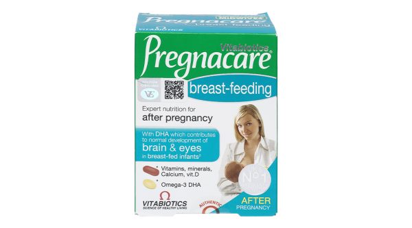 Vitabiotics Pregnacare breast-feeding bổ sung vitamin cho phụ nữ cho con bú hộp 84 viên