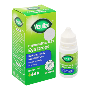 Nước mắt nhân tạo Vizulize Hypromellose 0.3% giảm cảm giác khô, kích ứng mắt chai 10ml
