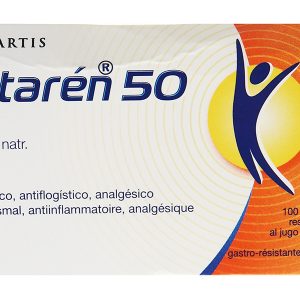 Voltaren 50mg giảm đau, kháng viêm xương khớp (10 vỉ x 10 viên)