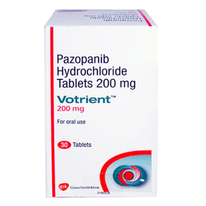 Votrient 200mg điều trị ung thư biểu mô tế bào thận, ung thư phần mềm lọ 30 viên