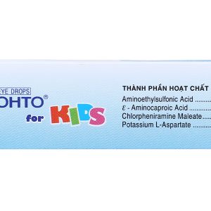 Dung dịch nhỏ mắt V.Rohto For Kids giảm mỏi mắt, sung huyết kết mạc lọ 13ml