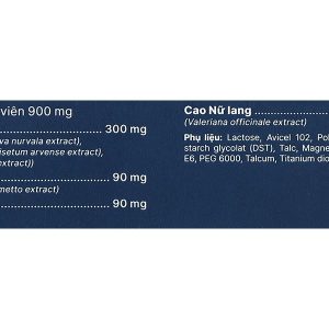 Vương Niệu Đan giảm kích thích bàng quang, giảm tiểu đêm hộp 20 viên