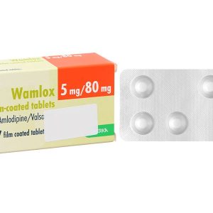 Wamlox 5mg/80mg trị tăng huyết áp vô căn (4 vỉ x 7 viên)