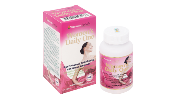 Women's Daily One bổ sung vitamin và khoáng chất cho phụ nữ chai 60 viên