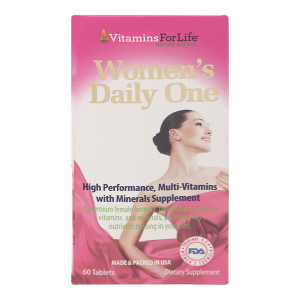 Women's Daily One bổ sung vitamin và khoáng chất cho phụ nữ chai 60 viên