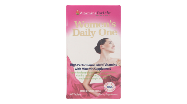 Women's Daily One bổ sung vitamin và khoáng chất cho phụ nữ chai 60 viên