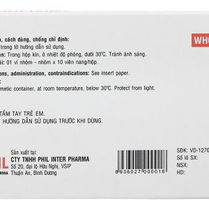Wonfixime 200mg trị nhiễm khuẩn (1 vỉ x 10 viên)