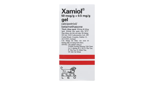 Gel bôi Xamiol trị vảy nến chai 15g