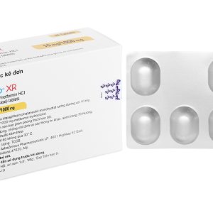 Xigduo XR 10mg/1000mg trị đái tháo đường tuýp 2 (4 vỉ x 7 viên)
