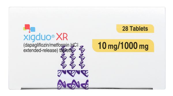 Xigduo XR 10mg/1000mg trị đái tháo đường tuýp 2 (4 vỉ x 7 viên)