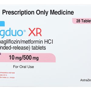 Xigduo XR 10mg/500mg trị đái tháo đường tuýp 2 (4 vỉ x 7 viên)