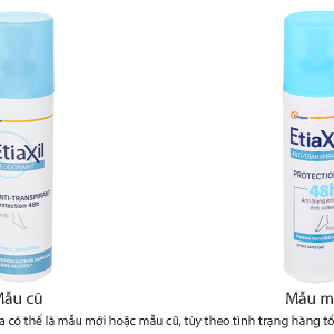 Xịt khử mùi Etiaxil Déodorant Anti-Transpirant 48h khử mùi hôi chân chai 100ml