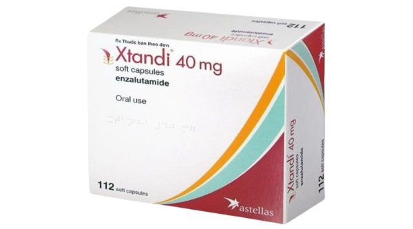 Xtandi 40mg điều trị ung thư tuyến tiền liệt (4 vỉ x 28 viên)