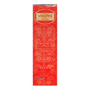 Yến sào Win'snest tổ yến chưng sẵn đường phèn hộp 6 hũ x 70ml