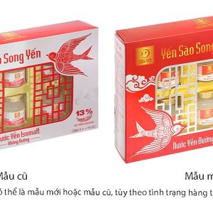 Nước yến đường ăn kiêng Isomalt Song Yến hộp 6 lọ x 70ml