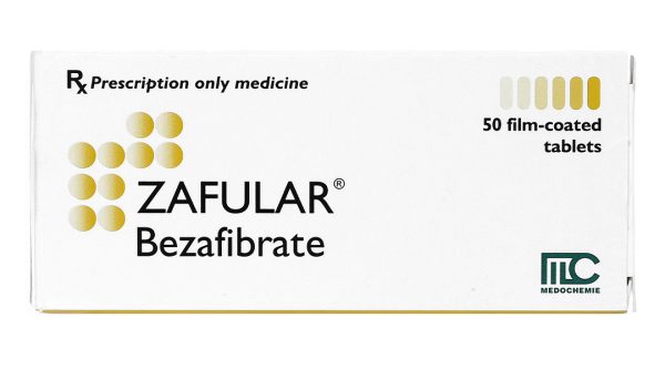 Zafular 200mg trị rối loạn mỡ máu (5 vỉ x 10 viên)