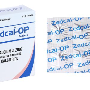 Zedcal-OP Tablets trị loãng xương, nhuyễn xương (5 vỉ x 6 viên)