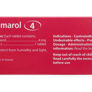 Azenmarol 4 phòng và trị huyết khối (10 vỉ x 10 viên)