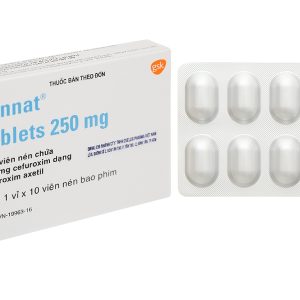 Zinnat Tablets 250mg trị nhiễm khuẩn (1 vỉ x 10 viên)