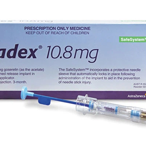 Dung dịch tiêm Zoladex 10,8mg kiểm soát ung thư vú, tuyến tiền liệt hộp 1 bơm tiêm 10.8mg