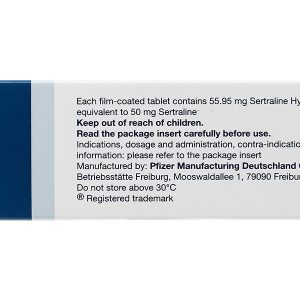 Zoloft 50mg trị trầm cảm, rối loạn lo âu (3 vỉ x 10 viên)