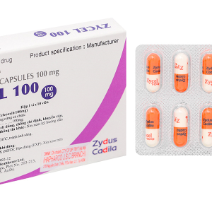 Zycel 100 giảm các triệu chứng viêm xương khớp và viêm khớp dạng thấp (10 vỉ x 10 viên)