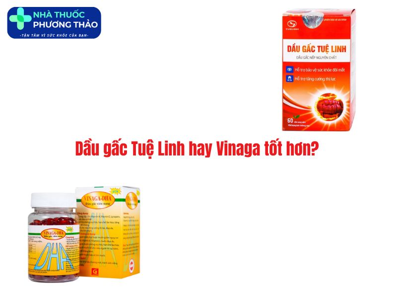 Dầu gấc Tuệ Linh hay Vinaga tốt hơn 1