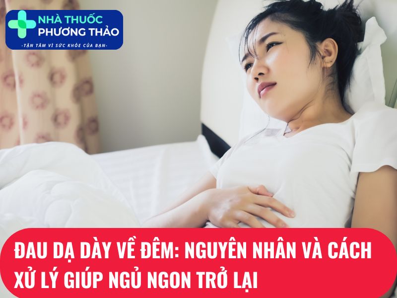 đau dạ dày về đêm