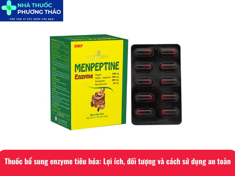 thuốc bổ sung enzyme tiêu hóa