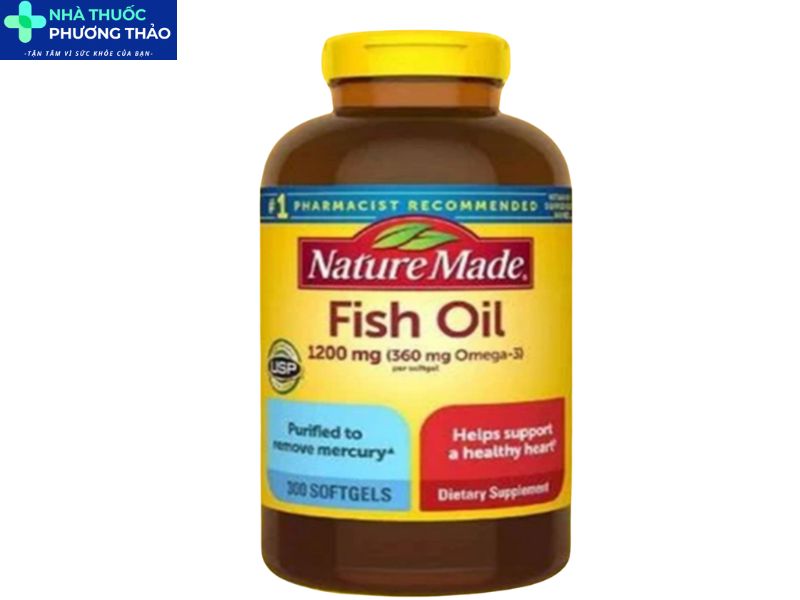 Viên uống Omega 3-Fish Oil giúp cải thiện chức năng mắt hiệu quả