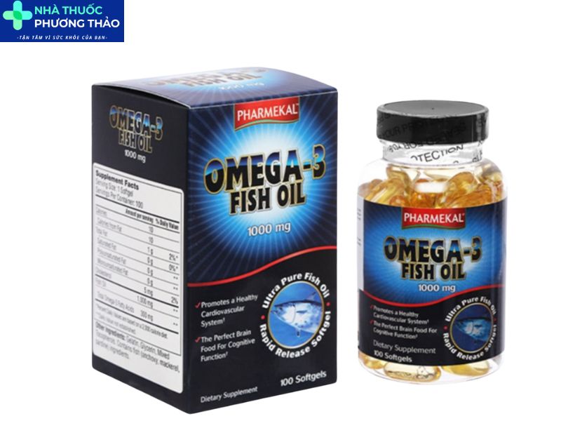 Pharmekal Omega 3 Fish Oil thương hiệu có danh tiếng và đáng tin dùng