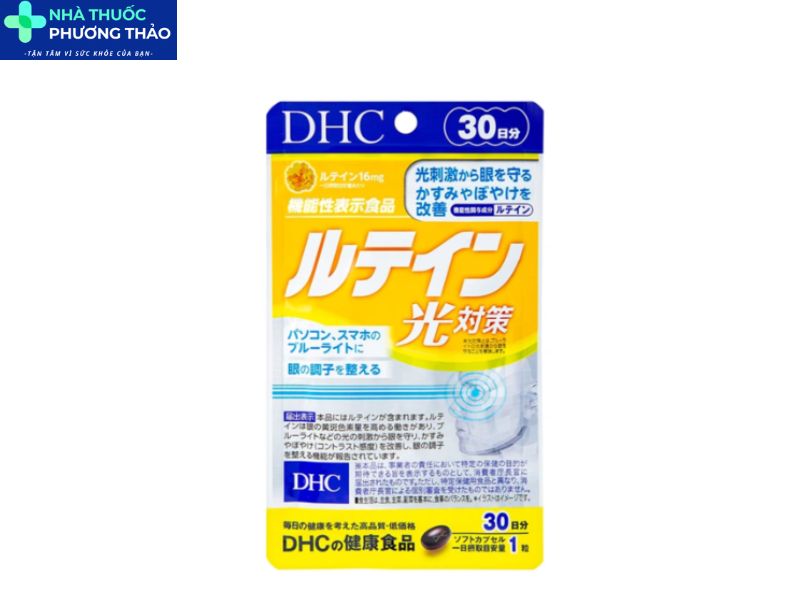DHC Lutein Blue Light Protection bảo vệ máy khỏi ánh sáng xanh